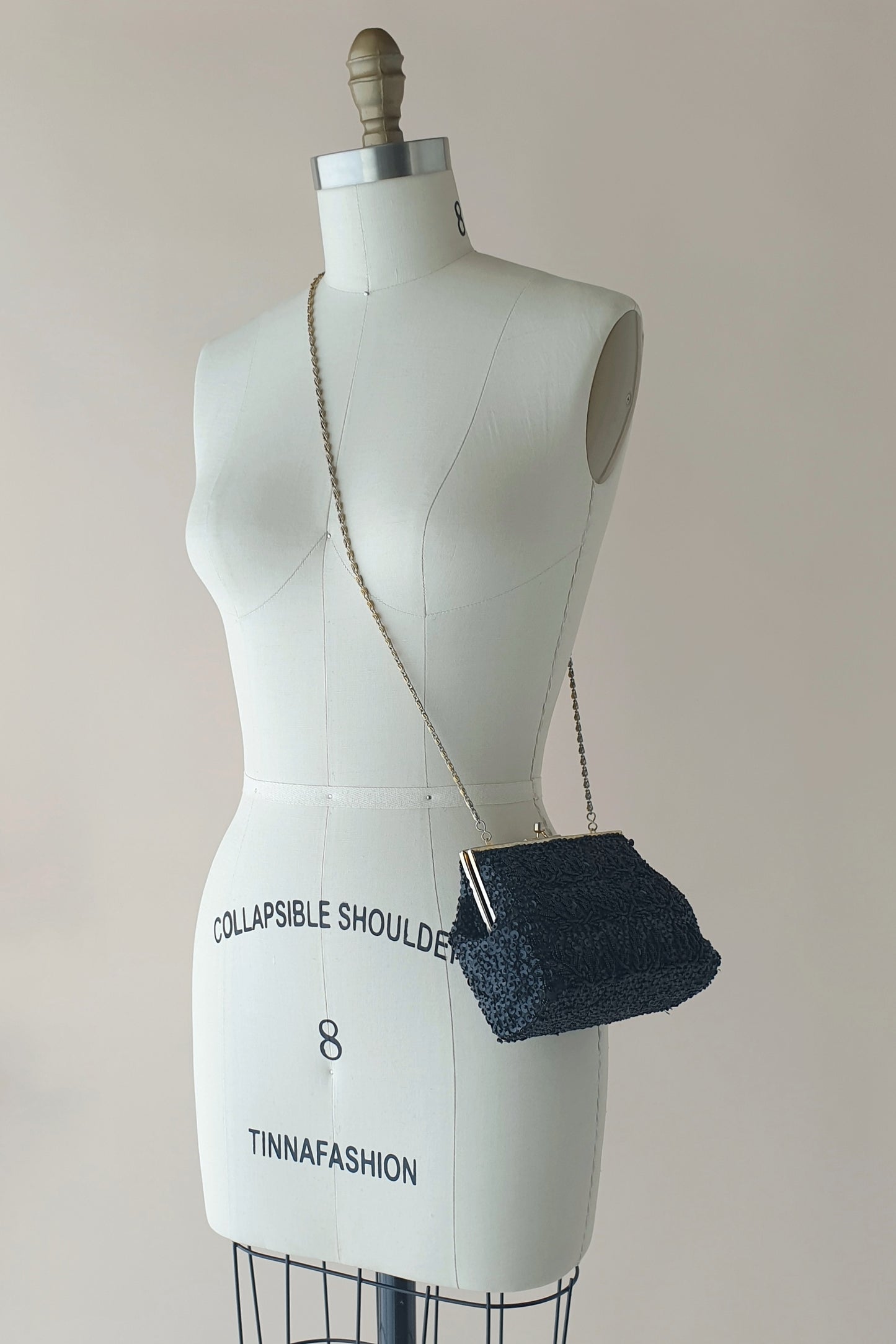 Beautiful little beaded vintage bag