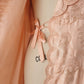 Incredible vintage silk quilted dressing gown Size XS/S