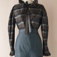 Silk taffeta vintage top Size S