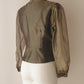 Mr K vintage organza top with bow detail Size 10