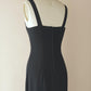 Classic vintage 90's black dress Size XS/S