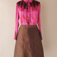Beautiful vintage silk skirt from Von Troska Size M