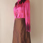 Beautiful vintage silk skirt from Von Troska Size M