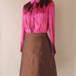 Beautiful vintage silk skirt from Von Troska Size M