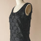 Stunning vintage beaded wool top Size XS/S