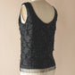 Stunning vintage beaded wool top Size XS/S