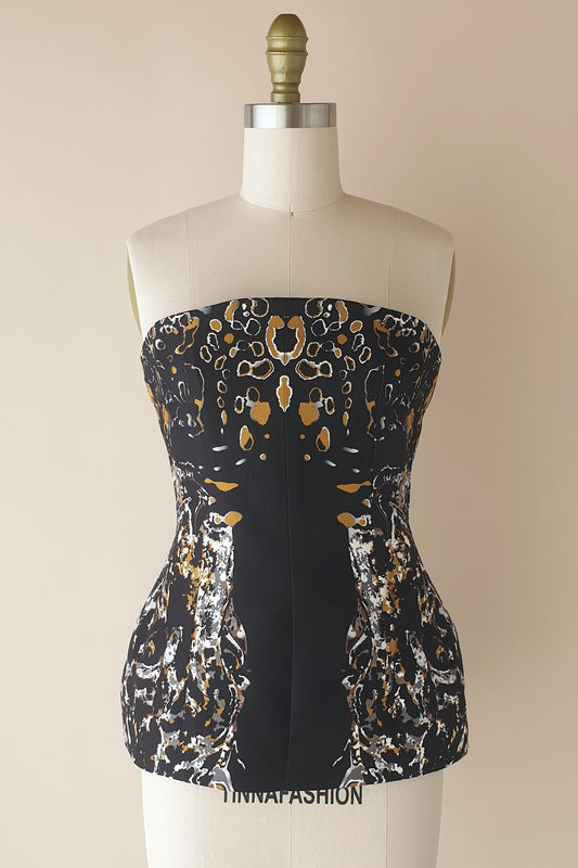 Sensational silk corset by Josh Goot Size XS