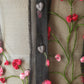 Vintage Alannah Hill sheer embroidered shirt Size S/M