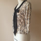 Vintage Caroline Church embroidered top Size S/M