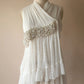 Vintage Trelise Cooper sheer embellished top Size M