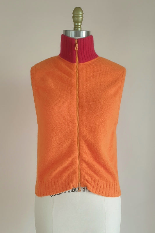 Moschino Cheap + Chic angora blend vest Size M/L