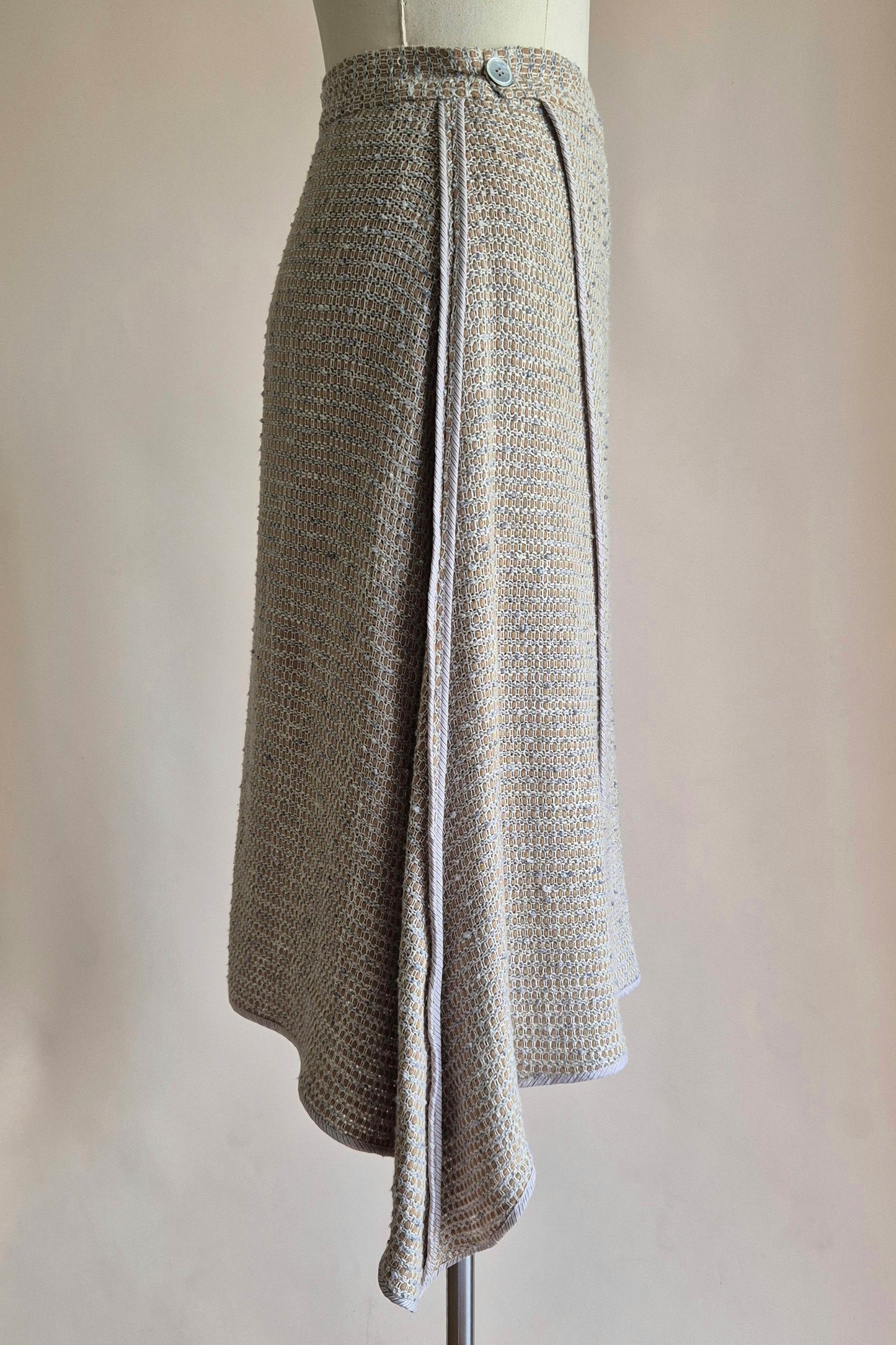 Scanlan Theodore textured wrap skirt Size XS/S