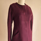 Fleur Wood burgundy wool coat Size XS