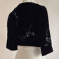 Stunning embroidered velvet bolero Size S