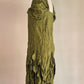Fabulous green silk dress Size S/M