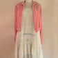 Ksubi ivory silk sheer dress Size XS