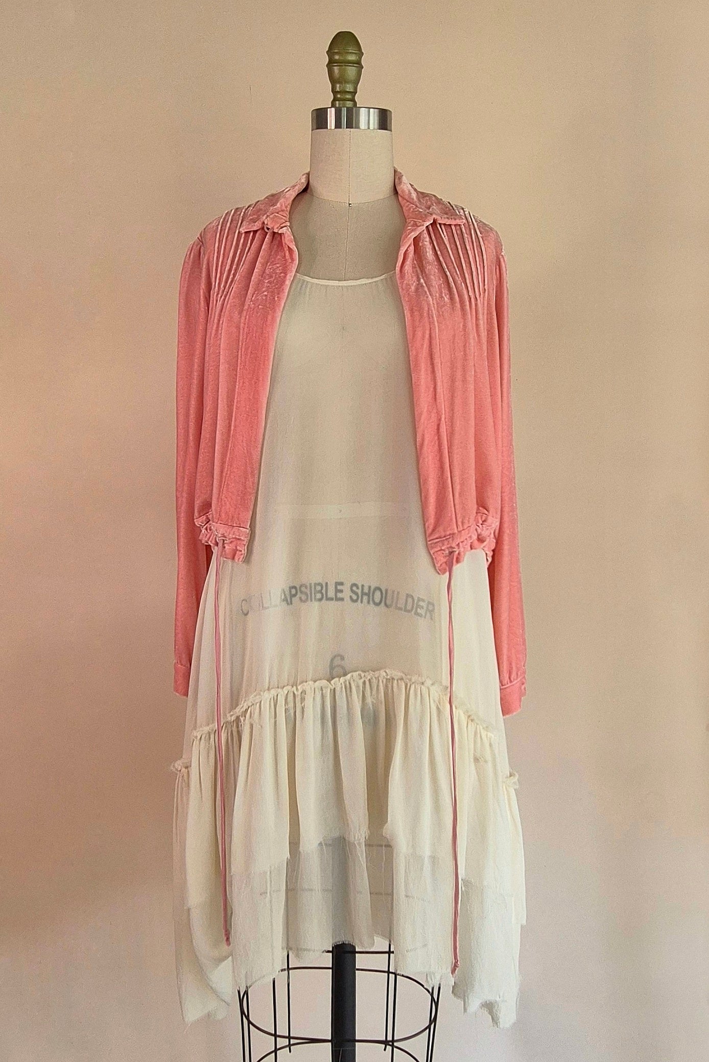 Ksubi ivory silk sheer dress Size XS