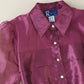 Mr K vintage organza bodysuit Size XS/S