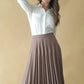 Unique vintage pleated skirt Size 6-8