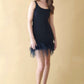 Incredible vintage 90's Lisa Ho cocktail dress