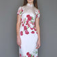 Stunning silk floral dress Size 6