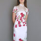 Stunning silk floral dress Size 6