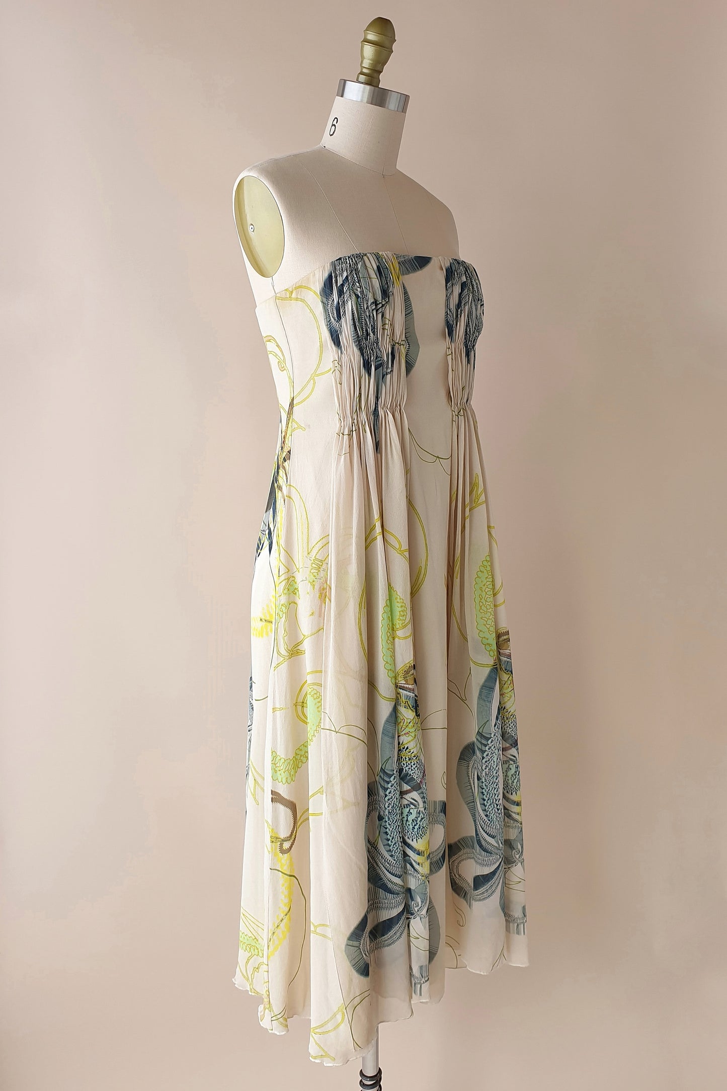Beautiful Lisa Ho silk dress Size XS