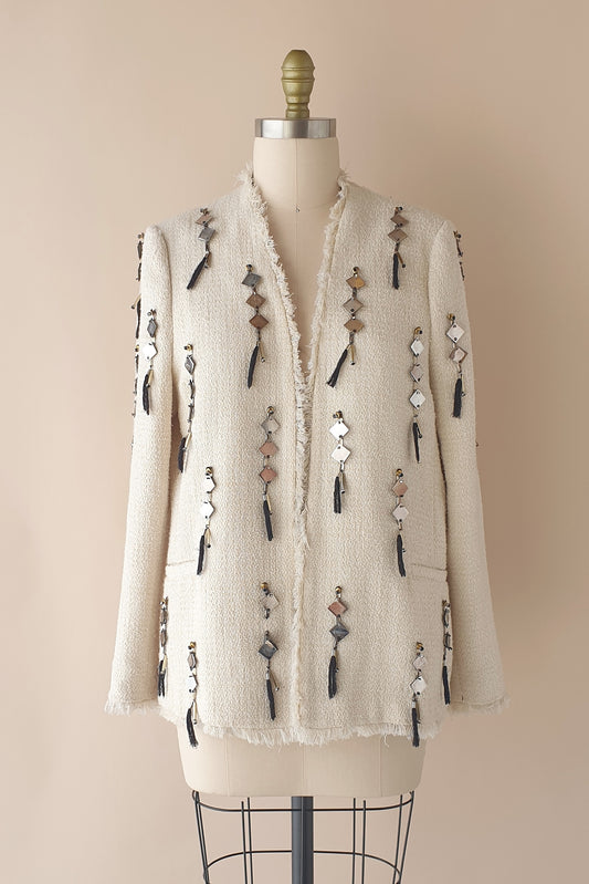 Simply stunning embellished jacket from Malene Birger Size 14-16